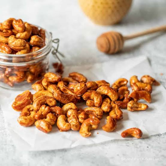Honey Pepper Cashews - Air Roasted